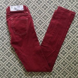 Blank NYC brick red jeans